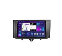 Estéreo para automóvil Android 15 de 2 DIN con pantalla táctil de 9 pulgadas para Mercedes Benz Smart Fortwo 2011-2015 HD Android Radio de Coche Touch Screen BT navegación GPS control del volante US