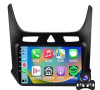 Estéreo para automóvil Android 15 para Chevrolet Cobalt 2011-2018, Radio de 9 Pulgadas con CarPlay/Android Auto inalámbrico, navegación GPS, Bluetooth, WiFi, Control del Volante, FM (Modelo: