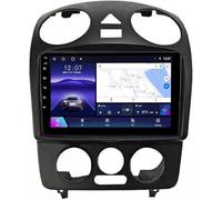 Estéreo para automóvil Doble DIN de 9 Pulgadas para VW Beetle 2000-2012 - CarPlay y Android 14, Pantalla táctil, Bluetooth, cámara de Respaldo AHD, navegación GPS, Control Mejorado.