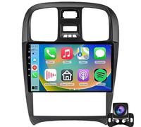 Estéreo para automóvil para Hyundai Sonata 2003-2009, Android 15, Pantalla táctil de 9", Bluetooth, WiFi, Radio FM, cámara de reversa AHD, navegación GPS, Modelo M100CP.