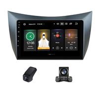 Estéreo para Coche 2 DIN de 9 Pulgadas para Lifan Smily 320 2008-2015 con CarPlay inalámbrico y Android Auto Pantalla táctil/4G LTE 5G WiFi cámara de visión Trasera/navegación GPS/Bluetooth/Control