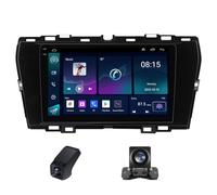 Estéreo para Coche 2 DIN de 9 Pulgadas para SsangYong Tivoli 2019-2023 con CarPlay inalámbrico y Pantalla táctil Android Auto/con cámara de visión Trasera/RDS 4G LTE 5G Wi-Fi IGP/Navegación/Control