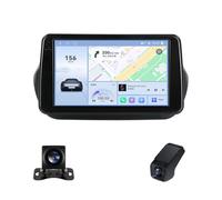 Estéreo para Coche Android 13 2 DIN con Pantalla táctil para Fiat Fiorino Qubo 2008-2017,Unidad Multimedia con Pantalla táctil Bluetooth de 9 Pulgadas,1280 x 720p,BT5.0/5GWiFi/GPS/Controles en el Vol