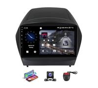 Estéreo para Coche Android 13 con Bluetooth 5.0 para Hyundai Tucson IX35 2009-2015 Pantalla táctil de 9 Pulgadas Reproductor de Radio con SWC Integrado 4G WiFi DSP Android Auto GPS navegación por sa