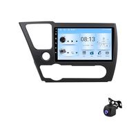 Estéreo para Coche Android 13 de Doble DIN para Honda Civic 2013-2016, Reproductor Multimedia con Pantalla táctil de 9", GPS, CarPlay, WiFi, DSP, Control en el Volante, procesador de 8 núcle