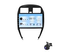 Estéreo para Coche Android 13 de Doble DIN para Nissan Sunny Versa 2014-2020, Reproductor Multimedia con Pantalla táctil de 9 Pulgadas, GPS, DSP, WiFi, CarPlay, Control Desde el Volante, BLU