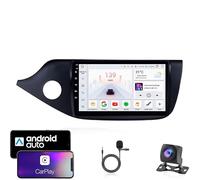 Estéreo para Coche Android 13 Doble DIN para KIA CEE'D 2012-2016, Pantalla táctil, Bluetooth, navegación GPS, WiFi, Radio FM, USB, SWC, Plug & Play, Compatible con CarPlay y Android Auto + c