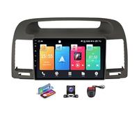 Estéreo para coche Android 13 pantalla táctil de 9 pulgadas reproductor multimedia CarPlay DSP navegación GPS Radio GPS para coche DAB+ Bluetooth cámara DVR para Toyota Camry 5 XV 30 2001-2006(B NF-2)