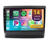 Estéreo para Coche Android 14 para Isuzu D-MAX 2020-2023, Pantalla táctil de 9 Pulgadas, CarPlay inalámbrico, GPS, Bluetooth, Wi-Fi, Mirror Link, FM, RDS, Ecualizador DSP, Controles en el Vo