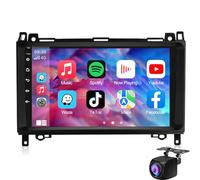 Estéreo para Coche Android 14 para W169 W245 B160 B170 B180 B200 W639 Vito Viano W906 Sprinter, Radio con Pantalla táctil de 9" con GPS, Bluetooth, FM, cámara, CarPlay - Modelo M100S