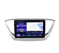 Estéreo para Coche Android 15 para Hyundai Solaris 2 Verna 2017-2020 Radio para Coche con Pantalla táctil IPS de 9'' con Carplay inalámbrico/Android Auto GPS WiFi Bluetooth Compatible con OBD2/DVR/D