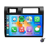Estéreo Para Coche Android 15 Para Toyo-ta Land Cruiser LC 2007-2020 Con Carplay Inalámbrico Android Auto FM/RDS Radio Con Pantalla Táctil HD De 9'' GPS Bluetooth Cámara Tra(Size:8Core 8+256G,Color:A)