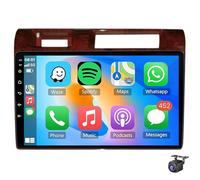 Estéreo Para Coche Android 15 Para Toyo-ta Land Cruiser LC 2007-2020 Con Carplay Inalámbrico Android Auto FM/RDS Radio Con Pantalla Táctil HD De 9'' GPS Bluetooth Cámara Tra(Size:8Core 4+32G,Color:B)