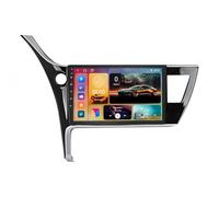 Estéreo para Coche Android 15 para Toyota Corolla Auris E180 2017-2018 Radio para Coche con Pantalla táctil IPS de 9 Pulgadas con Carplay inalámbrico/Android Auto GPS WiFi Bluetooth Compatible con