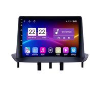 Estéreo para Coche Android para Renault Megane 2009-2013 Radio 2 DIN navegación GPS Pantalla táctil IPS Multimedia 4G CarPlay SWC BT(8 núcleos 4G + WiFi 64 GB)