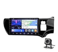 Estéreo para Coche con Pantalla táctil Android de 9 Pulgadas y Doble DIN para Aqua 2011-2017, navegación GPS, Reproductor de DVD, Multimedia, Compatible con CarPlay, Sistema de Radio RHD 2 D