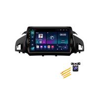 Estéreo para Coche con Pantalla táctil de 9" para Ford Kuga, Escape, C-MAX (2013-2017) - Doble DIN, HD, CarPlay, Android Auto, GPS, WiFi, Bluetooth, Mirror Link, BX1, 4 núcleos, 1 GB de RAM
