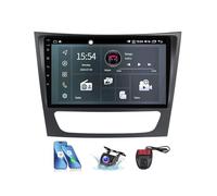 Estéreo para Coche con Pantalla táctil de 9 Pulgadas y Android 13 Bluetooth Reproductor de Radio con DSP Integrado Carplay Android Auto Control del Volante Radio FM RDS (NF-1) para Mercedes Benz Cla