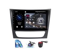 Estéreo para Coche con Pantalla táctil de 9 Pulgadas y Android 13 Bluetooth Reproductor de Radio con DSP Integrado Carplay Android Auto Control en el Volante Radio FM RDS (NF-4) para Mercedes Benz C