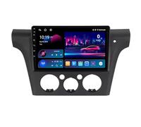 Estéreo para Coche con Pantalla Táctil de 9 Pulgadas y Android 15 para Mitsubishi Outlander 1 2002-2008 RHD,navegación con Control en el Volante,Enlace Espejo,Carplay,con Cámara de Respald