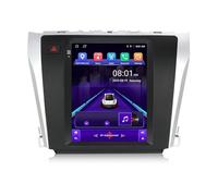 Estéreo para Coche con Pantalla táctil Dual Android 14 de 9,7 Pulgadas para Toyota Camry 2012-2016 con CarPlay inalámbrico cámara de Respaldo SWC navegación GPS BT (N4 (3+32G))