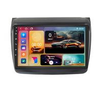 Estéreo para Coche con Pantalla táctil IPS de 9 Pulgadas para Mitsubishi L200 2008-2016, CarPlay/Android Auto inalámbrico, GPS, WiFi, Bluetooth, Compatible con OBD2/DVR/DSP (G5 2G+32G)
