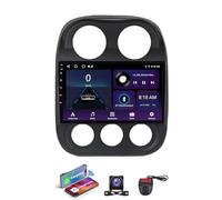 Estéreo para Coche de 10" para Jeep Compass 2009-2015, Android 13, 2 DIN, CarPlay inalámbrico, navegación GPS, Bluetooth 5.0, DSP, FM, RDS, Dab+, conectividad 4G y WiFi