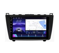 Estéreo para Coche de 9" Doble DIN para Mazda 6 (2007-2012), Compatible con CarPlay y Android Auto, Pantalla táctil, Bluetooth, cámara de visión Trasera AHD, navegación GPS y Calidad de Soni