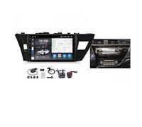 Estéreo para Coche Doble DIN de 9 Pulgadas para Toyota Corolla 2012-2016, Compatible con CarPlay y Android Auto, Bluetooth 5.0, Android 12, cámara de visión Trasera, Radio FM, Controles en e