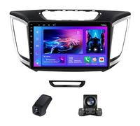 Estéreo para Coche HYNMSM Android 13 para Hyun-dai Creta IX25 2015-2019/9" con Pantalla táctil, Bluetooth, GPS, 4G LTE, 5G WiFi, Radio FM/Am/RDS, cámara de reversa, CarAutoPlay y Android Auto (B,NF-5