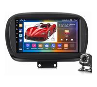 Estéreo para coche HYSHAOLE Android 14 para Fiat 500X 2014-2020 con Carplay inalámbrico, radio con pantalla táctil de 9 pulgadas, WiFi, Mirror Link, GPS, Bluetooth, FM, RDS, radio DSP, EQ, SWC + AHD,