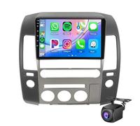 Estéreo Para Coche Ni-ssan Pathfinder R51 Navara 2004-2014 Con CarPlay Android Auto,Radio Con Pantalla Táctil IPS De 9'' Con WiFi GPS Mirror Link Bluetooth FM RDS EQ SWC Cámara De Respaldo(Size:M150S)