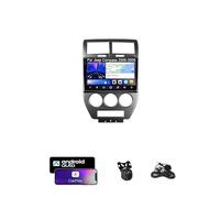 Estéreo para Coche ZGYBDH de 9 Pulgadas con Android 15, Doble DIN, Pantalla táctil, para Jeep Compass 2006-2009, con Carplay, cámara de visión Trasera AHD, navegación GPS, Controles en el Volante,