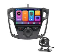 Estéreo para Ford Focus 3 (2011-2015): Reproductor de DVD Android, navegación GPS, CarPlay inalámbrico, Android Auto, Receptor de Audio Bluetooth y cámara de visión Trasera.