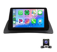 Estéreo para Re-Nault Kangoo 2007-2018 con Carplay Inalámbrico Android Auto Pantalla Táctil HD De 9 Pulgadas Bluetooth 5.0 FM Mirror Link USB/AUX Control del Volante Cámara De Respaldo(Size:M150)