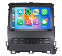 Estéreo para Toyota Land Cruiser Prado 120/Lexus GX470 GX 470 J120 2002-2009 con GPS navegador Carplay Pantalla táctil IPS de 9 Pulgadas DSP Bluetooth WiFi Mirror Link FM cámara de visión Trasera (t