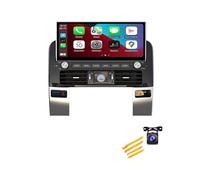 Estéreo para Toyota Land Cruiser Prado 2003-2010 doble DIN pantalla táctil Radio Coche HD de 12,3 pulgadas radio inalámbrica con Carplay Android Auto GPS wifi Bluetooth GPS Navi Mirror Link(BX1 4 núcl