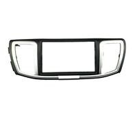 Estéreo Placa de Salpicadero Kit para Accord 2013+ Doble DIN Coche Estéreo DVD Placa Fascia Bisel Adaptador Cubierta Dash Kit Conjunto de Panel de Radio