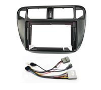 Estéreo Placa de Salpicadero Kit para Civic 1996-2001 7/9 Pulgadas Kit Tablero Coche Facia Consola Bisel Placa Embellecedora Cubierta Conjunto de Panel de Radio