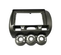 Estéreo Placa de Salpicadero Kit para Fit para City para Jazz 2006 Car 9 Pulgadas 2 DIN Estéreo Fascia Panel Bisel Marco Rueda Izquierda/Derecha Conjunto de Panel de Radio(Right Driving)