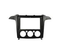 Estéreo Placa de Salpicadero Kit para Ford para Ford S-MAX 2001-2008 AC 9 Pulgadas Auto Manual Radio Android Fascias Marco De Panel Cables Conjunto de Panel de Radio