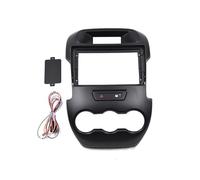 Estéreo Placa de Salpicadero Kit para Ford para Ranger 2011-2015 Radio De Coche Fascia Frame Radio Player 9 Pulgadas 2 DIN Conjunto de Panel de Radio(BY-591-black)