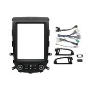 Estéreo Placa de Salpicadero Kit para Hyundai para Santa para Fe 2 IX45 06-12 9,7 Pulgadas Coche Android Mp5 Reproductor GPS Fascia Marco Reproductor Pantalla Conjunto de Panel de Radio(Frame-Black)