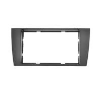 Estéreo Placa de Salpicadero Kit para Jaguar para X-Type 2002-2008 para S-Type 2003-2008 Kit Marco Panel Salpicadero para Radio Coche 2 DIN con Bolsillo Conjunto de Panel de Radio