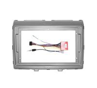 Estéreo Placa de Salpicadero Kit para Mazda 8 MPV LY 2006-2016 9 Pulgadas Radio Coche Android CD MP5 Reproductor Marco 2Din Unidad Principal Fascia Cubierta Conjunto de Panel de Radio(Frame Cable)