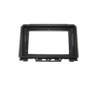 Estéreo Placa de Salpicadero Kit para Suzuki para Jimny JB64W 18-21 Panel Estéreo Coche 9 Pulgadas Arnés Cableado Cable Conector Conjunto de Panel de Radio | Frame-black