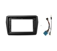 Estéreo Placa de Salpicadero Kit para Suzuki para Swift 5 2016 2017 2018 2019 2020 2 DIN Radio De Coche Estéreo Bisel Kit De Marco Placa Frontal Conjunto de Panel de Radio(Frame Wire)