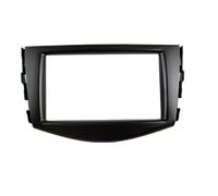 Estéreo Placa de Salpicadero Kit para Toyota para RAV4 2006 2007 2008 2009 2010 2011 2012 2 DIN Accesorios Coche Panel Radio Estéreo Pegatinas Marco Fascia Conjunto de Panel de Radio