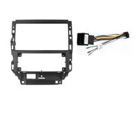 Estéreo Placa de Salpicadero Kit para VW para Golf para Bora MK4 2006 9 Pulgadas Radio Coche Fascia DVD Estéreo Marco Placa Adaptador Tablero Bisel Conjunto de Panel de Radio(Frame wireA)