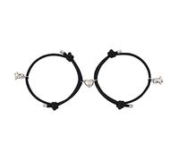 Estereoscópico Pequeño Dinosaurio Cuerda Trenzada Pulsera Amor Colgante Magnetismo Absorbe MOD